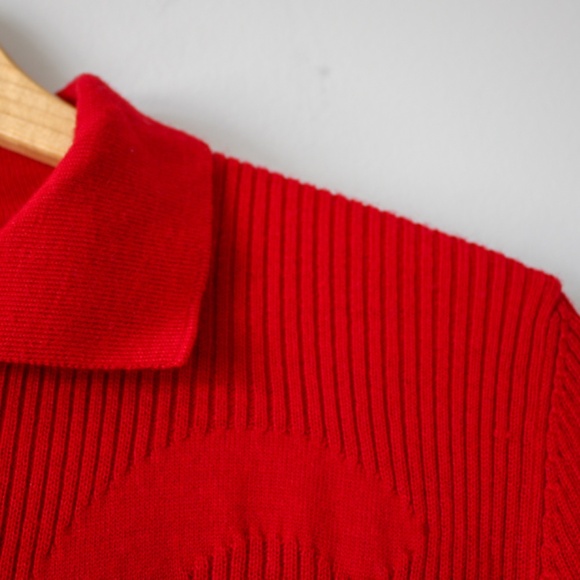 Dolce & Gabbana Red Sweater with Logo - Picture 6 of 10